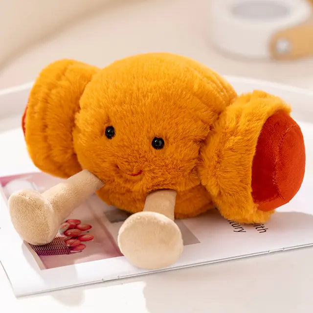 Cartoon Figure Bread Plush Toy